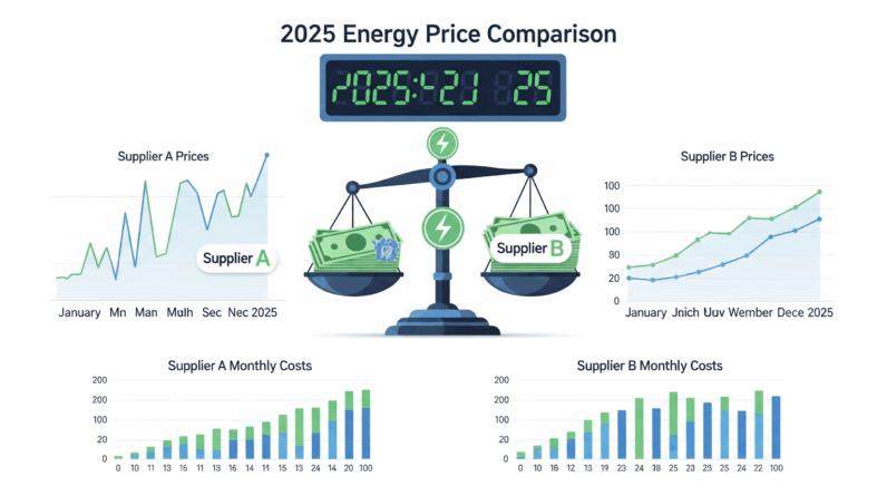How to Choose the Best Electricity Supplier: A 2025 Energy Price Comparison Guide